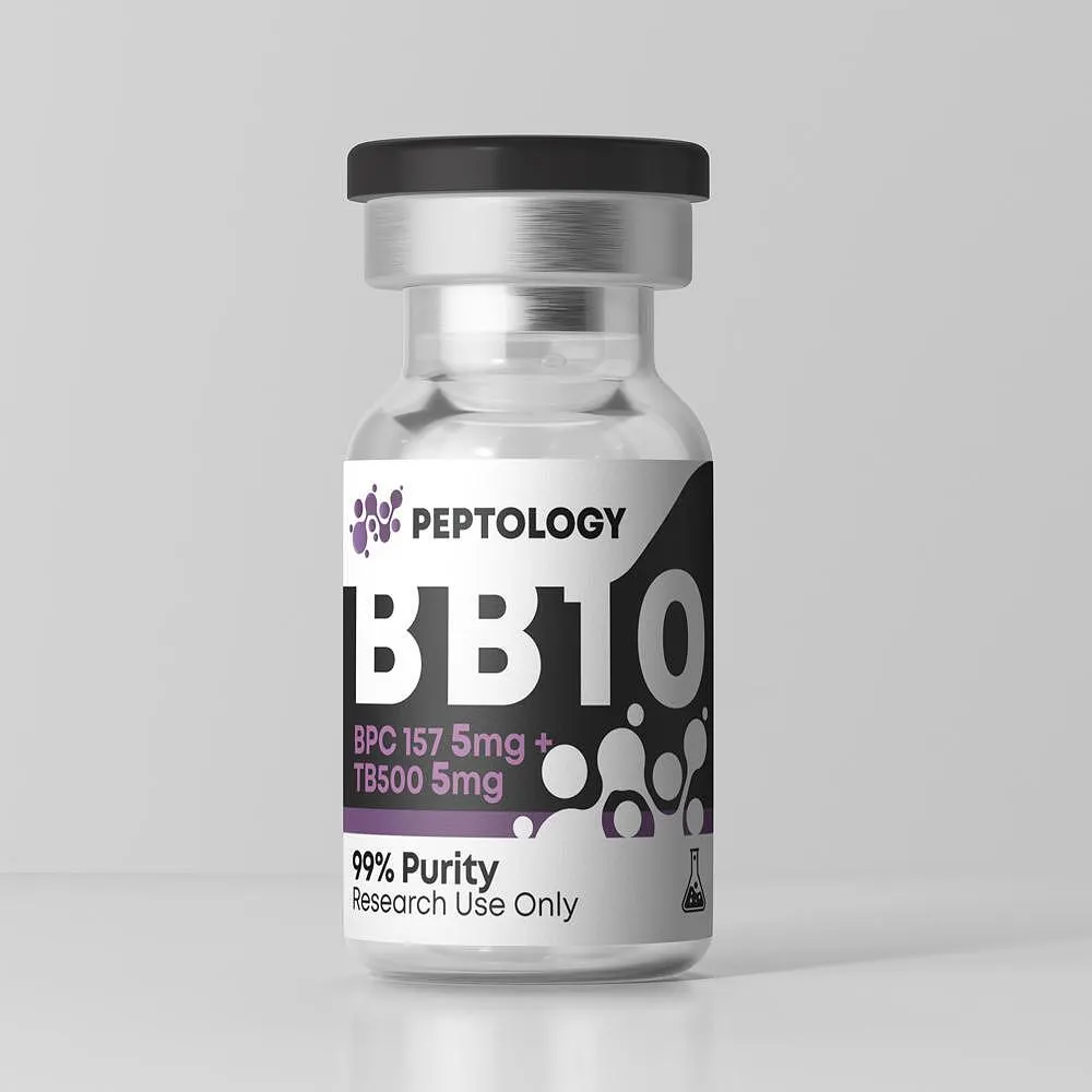 BB10 – Kompleks i dyfishtë rigjenerues (BPC‑157 5mg + TB‑500 5mg)